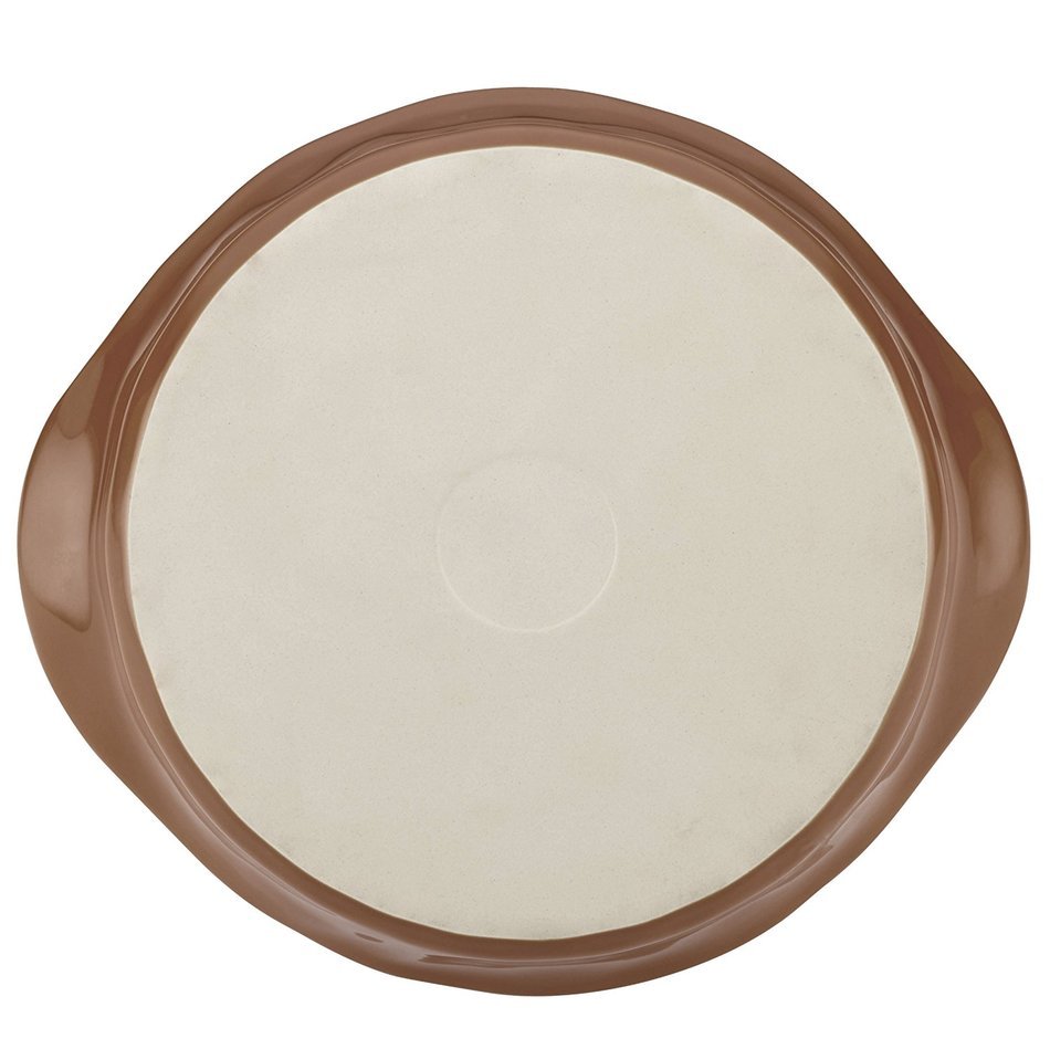 Rachael Ray Cucina Stoneware 3-Piece Round Casserole & Lid Set, Agave Blue N9