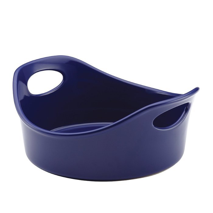 Rachael Ray Stoneware 1.5-Quart Round BakerRachael Ray Stoneware 1-1/2-Quart Round Baker, Green