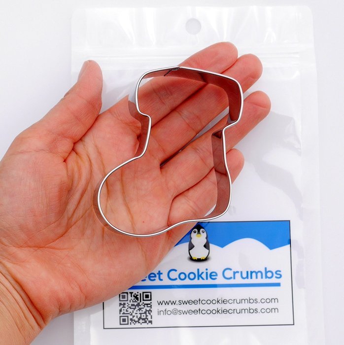 Stocking Cookie Cutter- Stainless Steel N2
