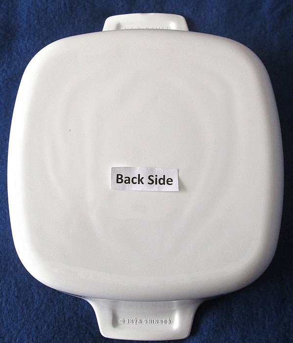 Corning Ware A-1-B White Casserole with Lid 1 Liter N3