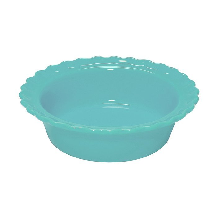 Chantal Classic Ceramic 5 Inch Pie Dish, Aqua