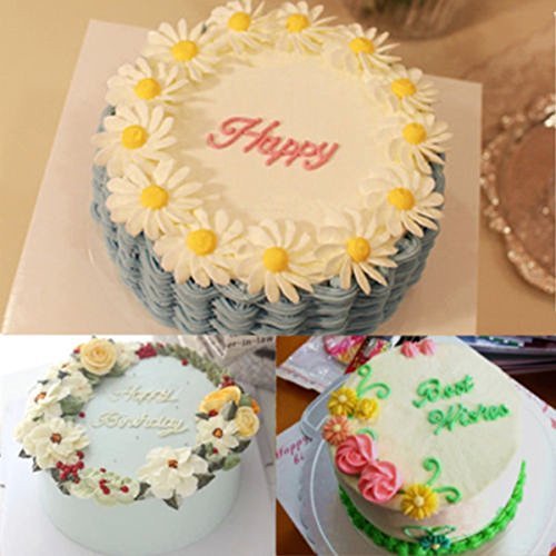 Generic 6PCS Cookie Fondant Cutter Decorating Cake Mold Happy Birthday Letter Sugarcraft Mould N3