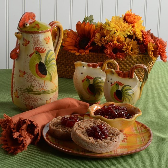 Italian Dinnerware - Rectangular Casserole Dish with Handles - Handmade in Italy from our Il Canto del Sol Collection