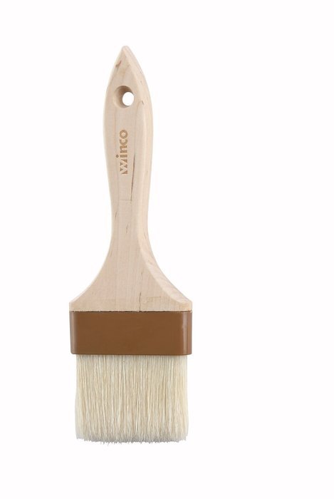 Winco Flat Pastry and Basting Brush, 1-1/2-Inch N2