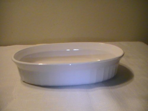 Corning French White Individual Casserole Dish F-15-B