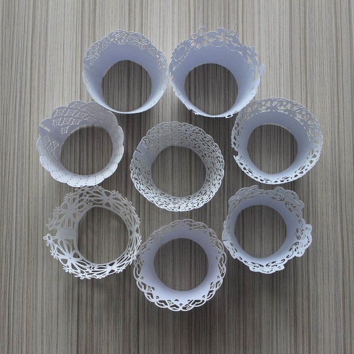 Sophiebella 60-count Green-Cupcake-Wrappers Decorating Supplies for Paper-Baking-Cups for Wedding Holiday - 5... N36