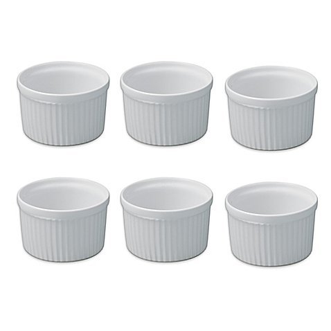 Revol French Classique 4-Inch Individual Souffl&eacute;s (Set of 6)