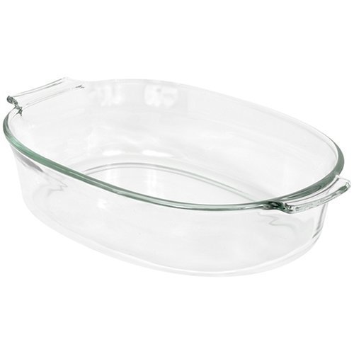 2 X Pyrex Bakeware 2-Quart Oval Roaster