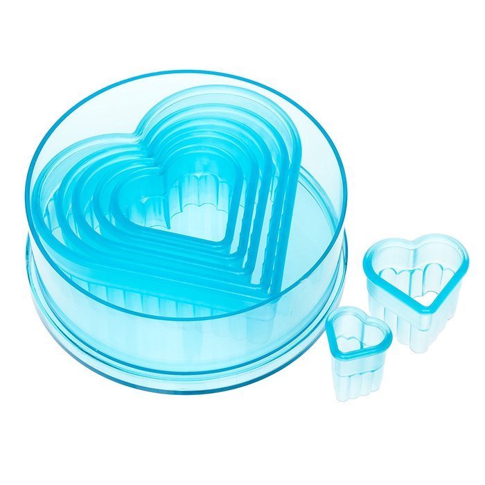 Ateco 5707 7-Piece Fluted Cutter Set, Round N2