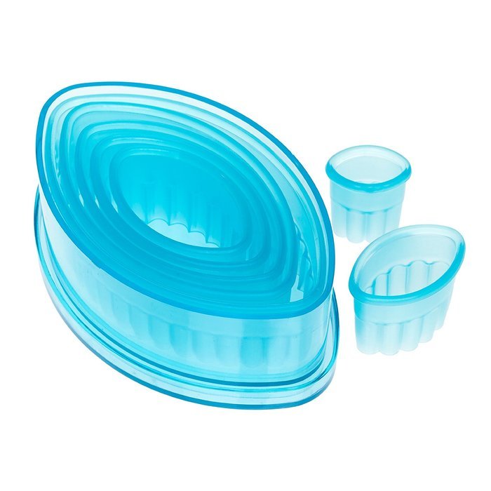 Ateco 5707 7-Piece Fluted Cutter Set, Round N4