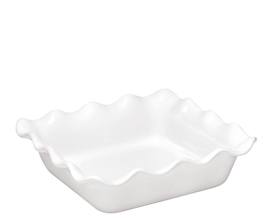 Emile Henry Flour Ruffled Square Baker