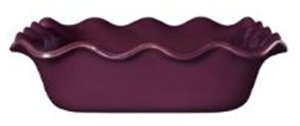 Emile Henry Urban Square Baking Dish - Ruffled - Plum