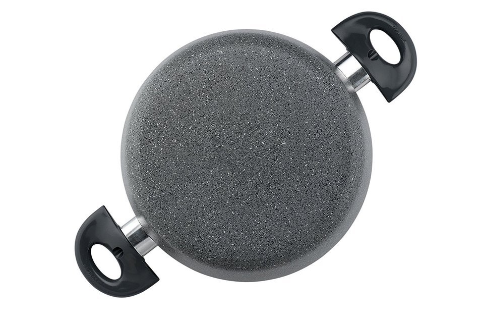 Essenso Neogranite Stone Austin Casserole, Dishwasher Safe, Nonstick Italian Stone Coating, 4.5 Quart N4