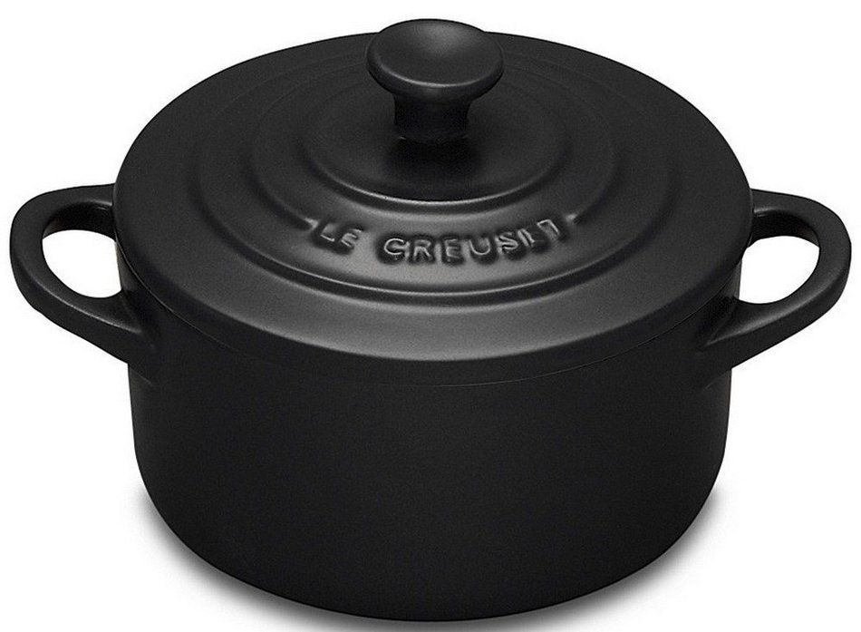 Le Creuset Petite Round Black Casserole Dish