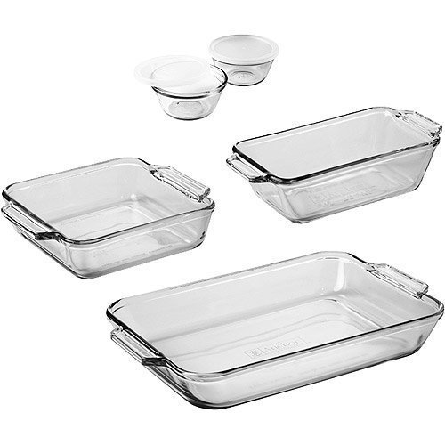 Anchor Hocking 7-Piece Value Pack Glass Bakeware Set- 82675L9 by Anchor Hocking