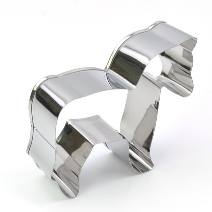 GXHUANG Stainless Steel Cookie Cutters , for Anniversary Birthday Wedding Party (Pony) N4
