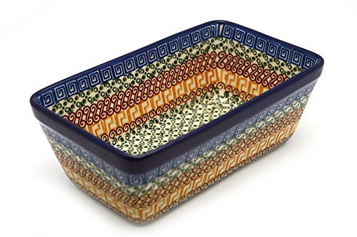 Polish Pottery Baker - Loaf Dish - Autumn