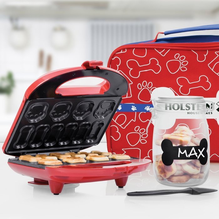 Holstein Housewares HF-09024R-BU Pet Treat Maker Bundle - Red N2
