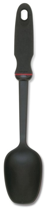 Norpro 1701 Grip-EZ Solid Spoon, Black