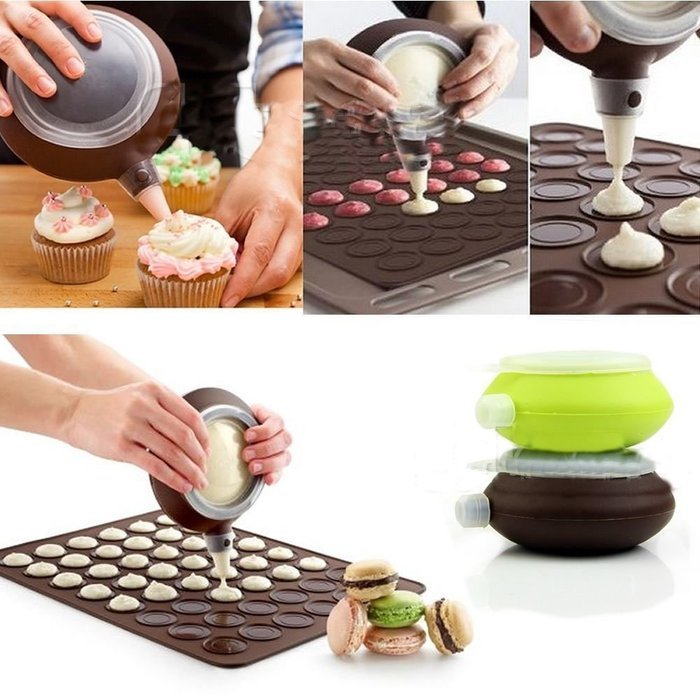 Kubert&reg; HOT SALE Pastry Icing Piping Bag Nozzle Tips Fondant Cake Sugar Craft Decorating Tool Set - Cake decorating... N9