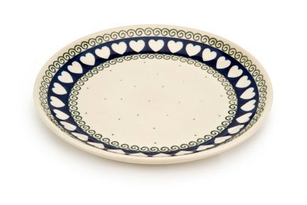 Polish Pottery Cupid Dessert Plate