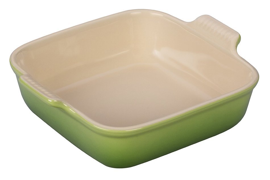 Le Creuset Heritage Stoneware 8" Square Dish, Palm