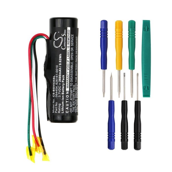 Cameron Sino 2600mAh / 9.62Wh Battery Compatible With BOSE V35, 535, 525II, 535II, 520II, T20( 7/pcs Toolskits...