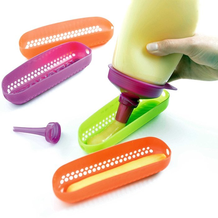 6" L x 1.4' W x 1.6" D Mastrad 8-Piece &Eacute;clair Kit N4