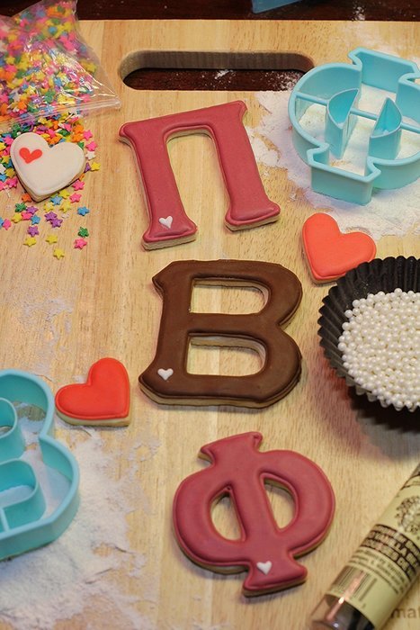 Live Greek - Greek cookie cutter - Pi (3 x 2.75 Inches) N3