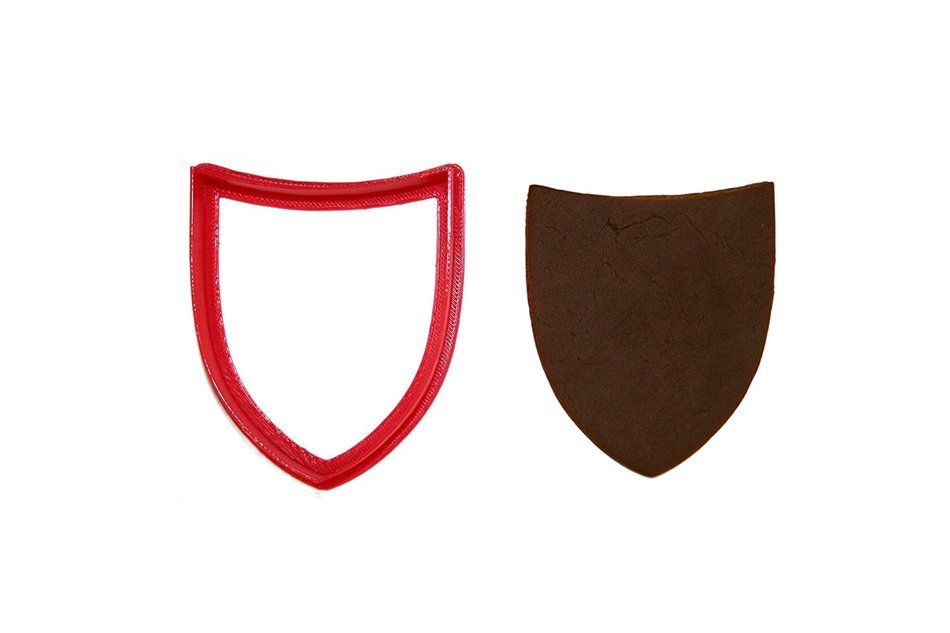 Knight's Shield Cookie Cutter