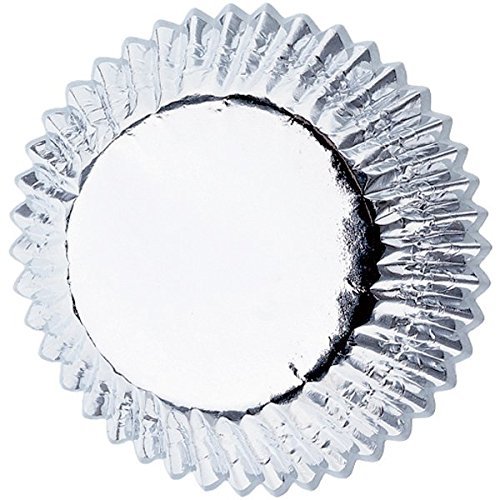 Silver Foil Cupcake Baking Cup Liners 500 Count