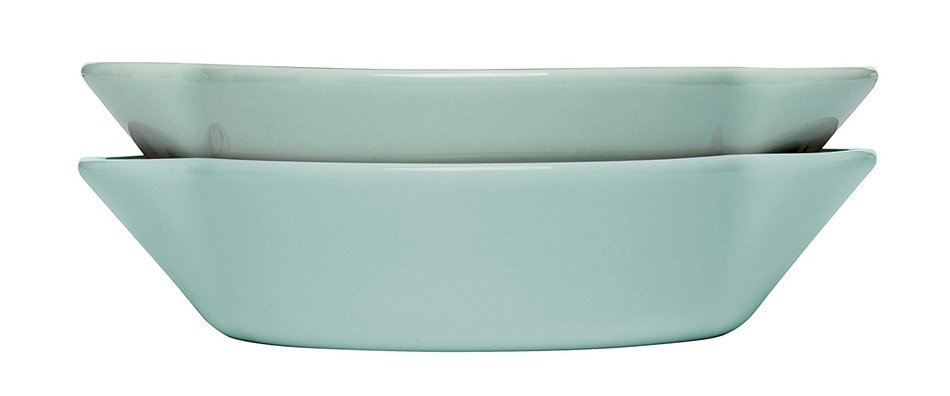 Sagaform Piccadilly Portioned sized oven dishes, 2 pack, turquoise