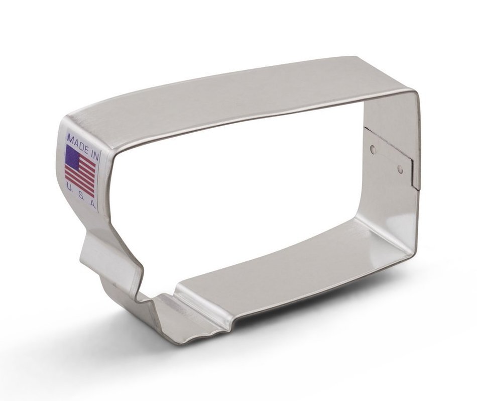 Ann Clark Montana Cookie Cutter - 3.5 Inches - Tin Plated Steel