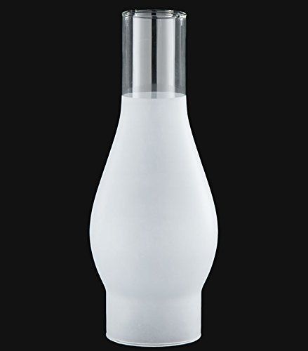 B&P Lamp 3&rdquo; X 10&rdquo; Reg. Chimney, 3/4 Frost