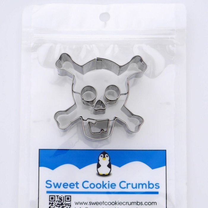 Danger Skull Cookie Cutter - Stainless Steel N3