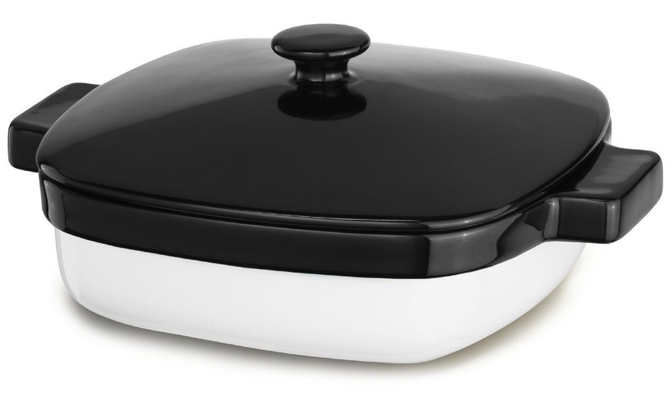 KitchenAid KBLR28CRER Streamline Ceramic 2.8-Quart Casserole Bakeware - Empire Red N3