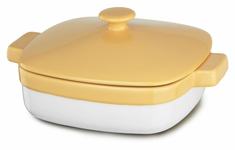 KitchenAid KBLR28CRER Streamline Ceramic 2.8-Quart Casserole Bakeware - Empire Red N5