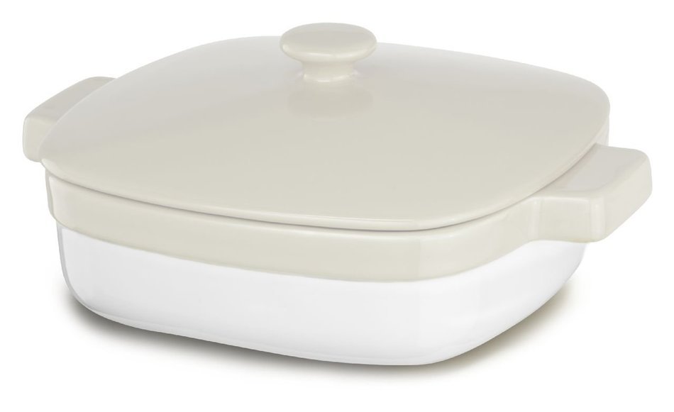 KitchenAid KBLR28CRER Streamline Ceramic 2.8-Quart Casserole Bakeware - Empire Red N6