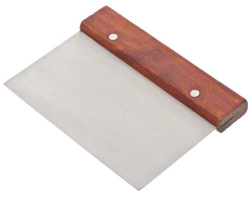 Update International (WDS-36) 6" Stainless Steel Dough Scraper