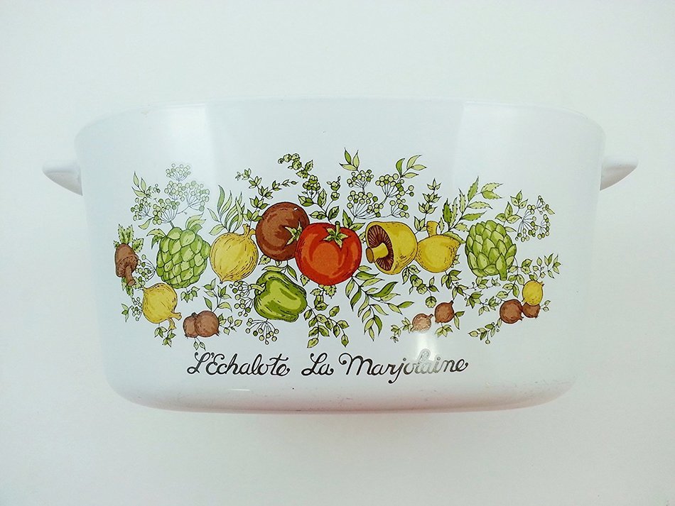 Corning Ware LEchalote La Marjolaine Spice of Life A-3-B 3 Quart Casserole Dish N3