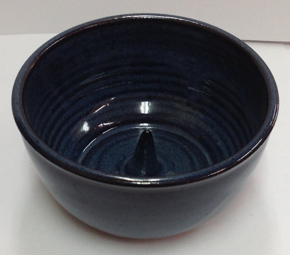 Handmade pottery Apple Baker with recipe N3