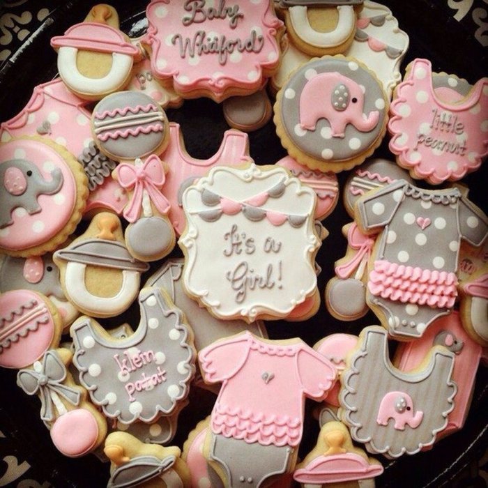 Yunko Baby Shower Theme Buggy Rocking Horse Bottle Cookie Cutter 9 Piece Set N3