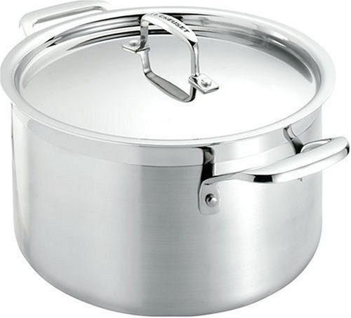 Le Creuset 3-Ply Stainless-Steel 4-1/4-Quart Covered Casserole