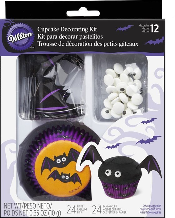Wilton 415-3025 Bat Cupcake Decorating Kit N2