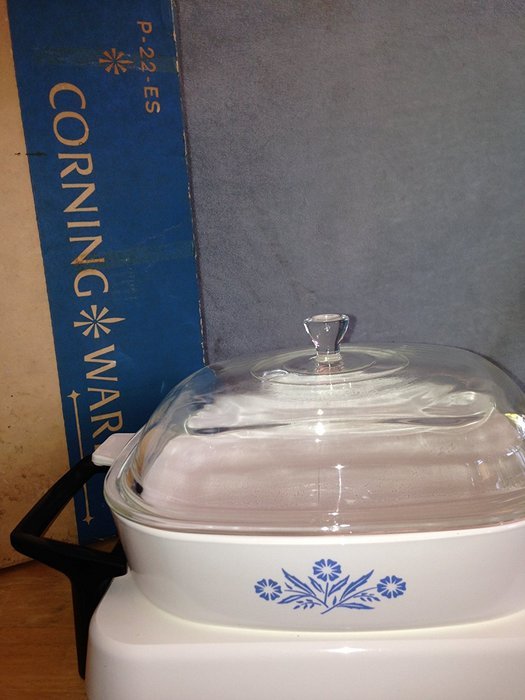 Corning Ware 10-inch Electromatic Skillet with Casserole and Lid N2