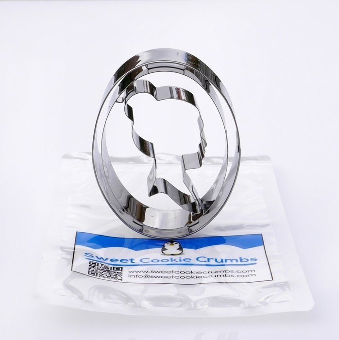 Cameo Cookie Cutter - Stainless Steel