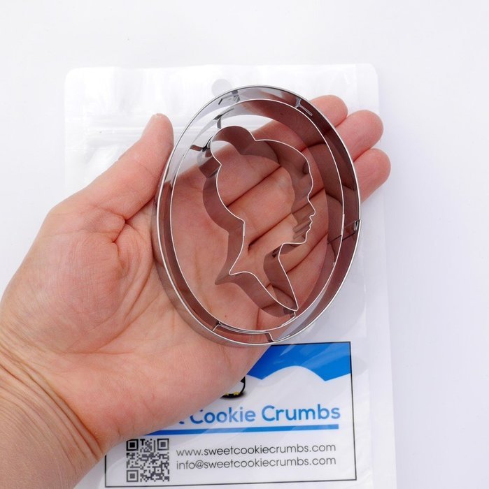 Cameo Cookie Cutter - Stainless Steel N2