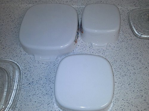 Corning Ware Country Festival Friendship Bluebird 6 pc Casserole Set N7