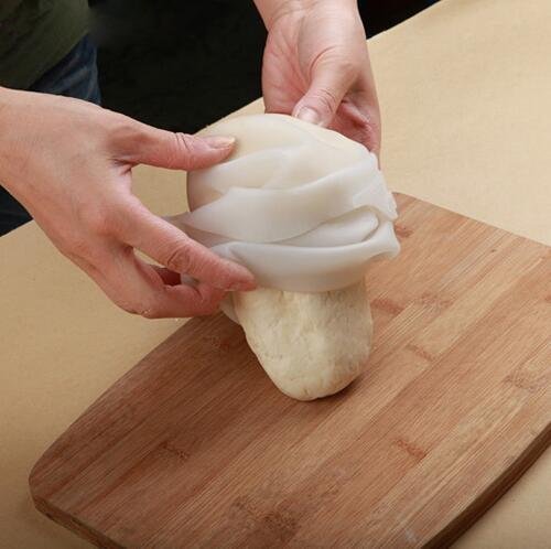 Caryo Kitchen Durable Reusable Lightweight Silicone Non-stick Kneading Dough Bag N5