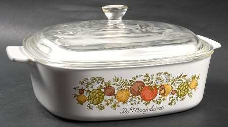 Corning Ware Spice O' Life 2 Quart Casserole with Lid A-2-B